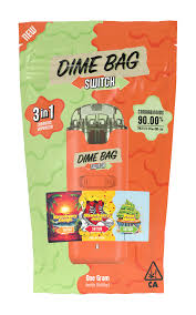 Dime bag - DIME BAG - AIO - SWITCH - INDICA - STRAWBERRY MELTSHAKE X GRAPE APE - 1G Main Image