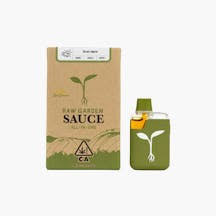RAW GARDEN - AIO - SAUCE - INDICA - KOSHER CHEM - 1G