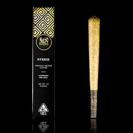 MAVEN - PREROLL - HYBRID - PARISIAN KUSH - 1G