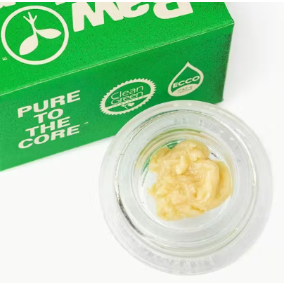 RAW GARDEN - CONCENTRATE - LIVE ROSIN - HYRBID - CAP CITY KUSH - 1G 