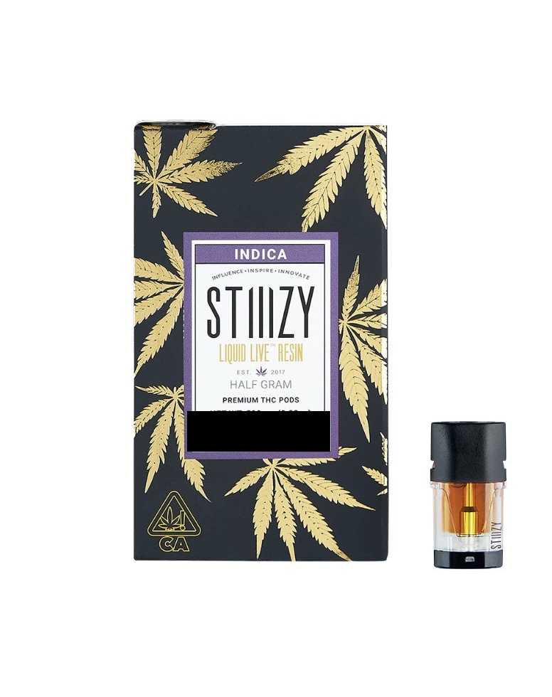 STIIIZY - CARTRIDGE - POD - LQD - INDICA - NORTHERN LIGHTS - .5G