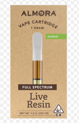 ALMORA - CARTRIDGE - LIVE RESIN - HYBRID - BLUE AGAVE - 1G