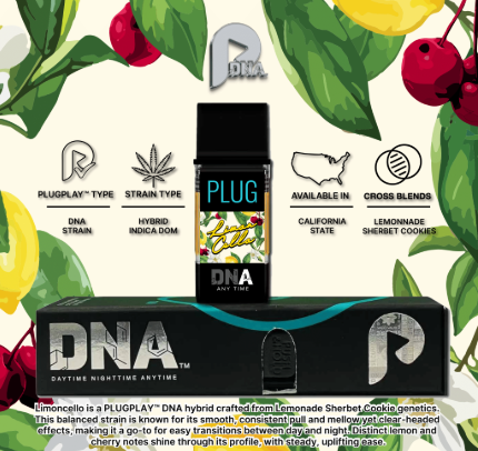 Plugplay - PLUGPLAY - POD - DNA - HYBRID - LIMONCELLO - 1G Main Image