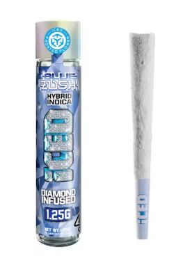 ICED - INFUSED PREROLL - INDICA - BLUE ZUSHI - 1.25G