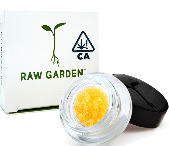 Raw garden - RAW GARDEN - CONCENTRATE - HYBRID - CRUSHED DIAMONDS - GREEN MANGO CLOUDS - 1G Main Image