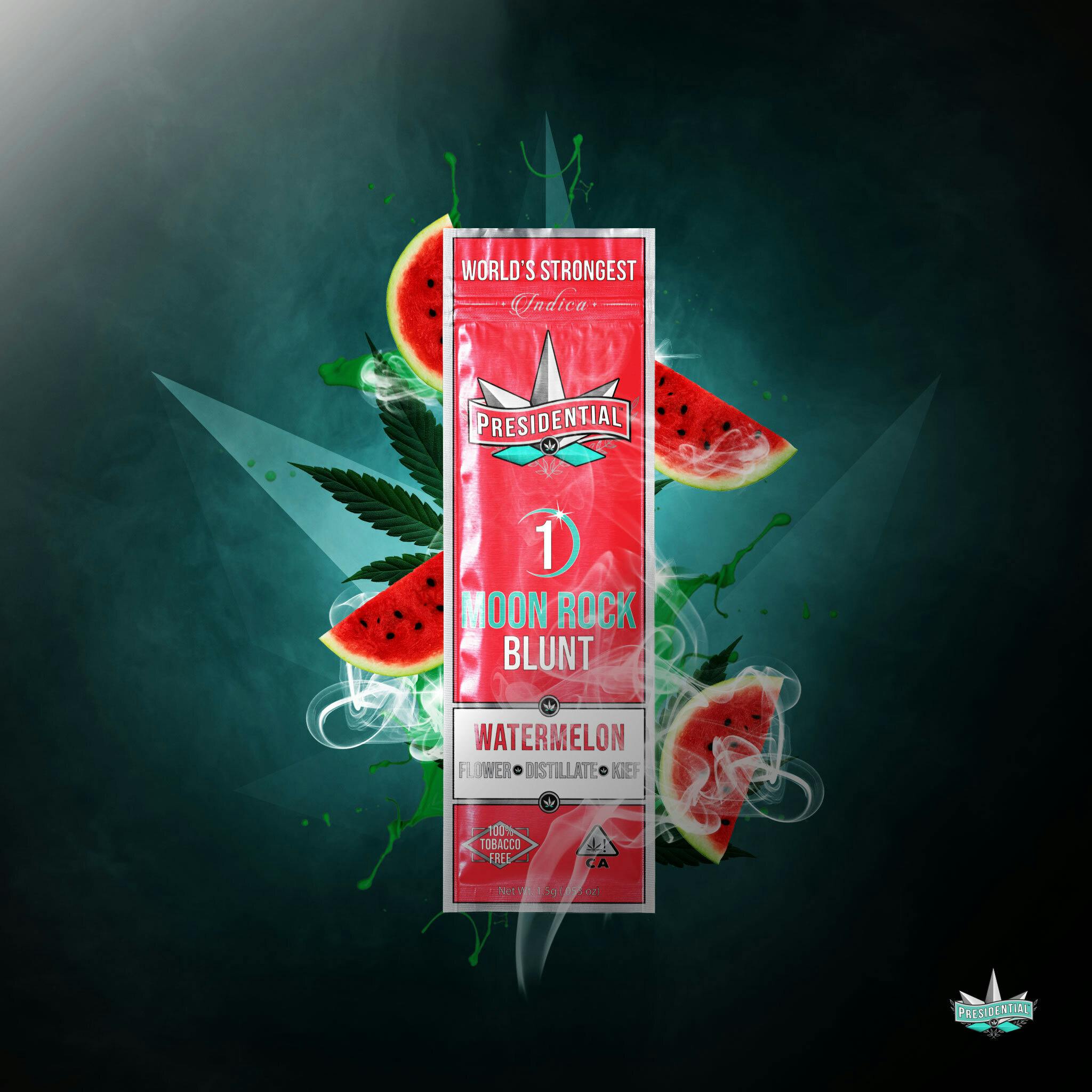 PRESIDENTIAL - INFUSED BLUNT - INDICA - WATERMELON - 1.5G