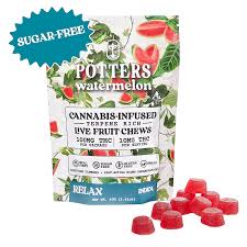 POTTERS - EDIBLE - INDICA - WATERMELON - 100MG