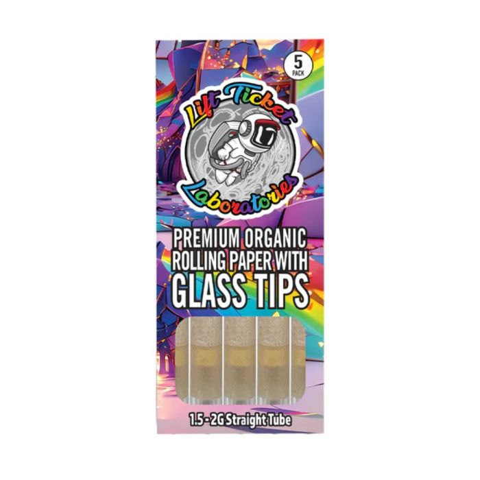 LIFT TICKET - CANNON CREATION - 5PK CONES W/ GLASS TIP - 1.5G-2G
