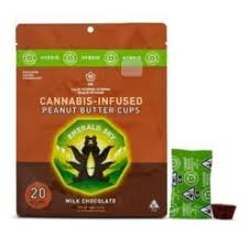 EMERALD SKY - EDIBLE - PEANUT BUTTER CUPS - HYBRID - MILK CHOCOLATE - 100MG - (20PK)