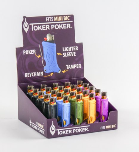 TOKER POKER - MINI BIC - ASSORTED COLORS