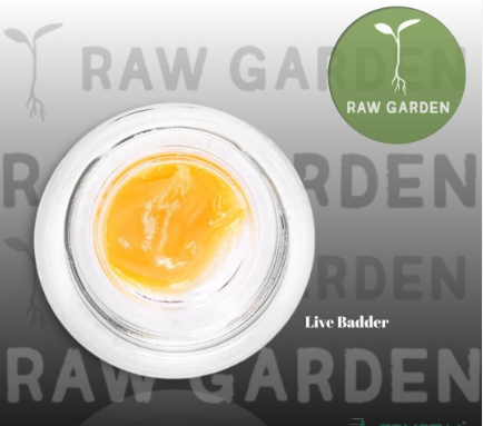 RAW GARDEN - CONCENTRATE - LIVE BADDER - INDICA - GG4 - 1G