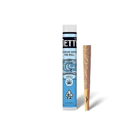 Jetty - JETTY - INFUSED PREROLL - LIVE RESIN - INDICA - BANANA PUNCH X PURPLE URKLE - 1G  Main Image