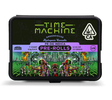 TIME MACHINE - PREROLL PACK - INDICA - PR OG - .5G - (7PK)
