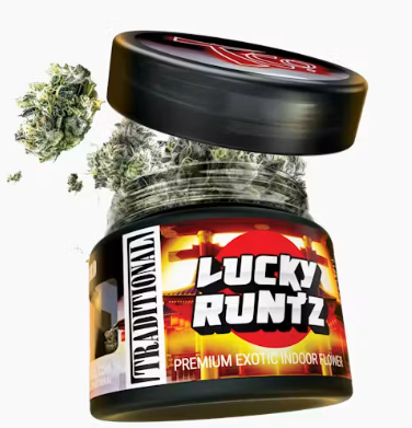 TRADITIONAL - FLOWER - HYBRID - LUCKY RUNTZ - 3.5G