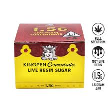 KINGPEN - CONCENTRATE - LIVE RESIN BADDER - SATIVA - TORONJA - 1G 