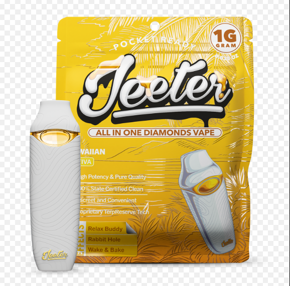 JEETER - AIO - LIQUID DIAMONDS - SATIVA - HAWAIIAN -1G