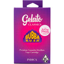GELATO CLASSICS - CARTRIDGE - INDICA - BUBBA KUSH - 1G