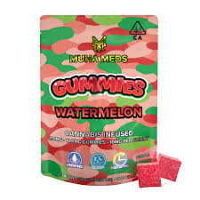 MUHA MEDS - EDIBLE - HYBRID - WATERMELON - 100MG