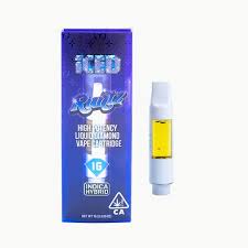 ICED - CARTRIDGE - LIQUID DIAMOND - INDICA HYBRID - RUNTZ - 1G 