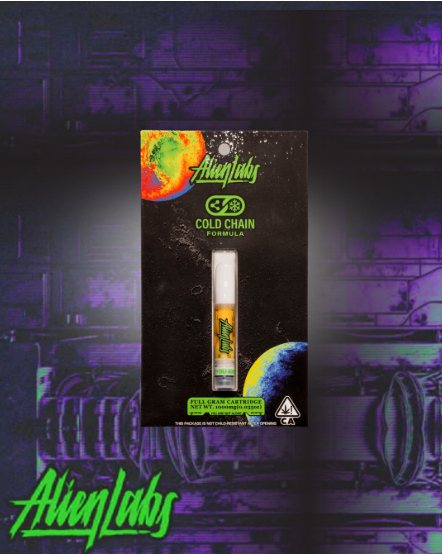 ALIEN LABS - CARTRIDGE - COLD CHAIN - SATIVA - BK SATELLITE - 1G