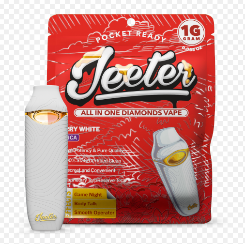 JEETER - AIO - LIQUID DIAMONDS - INDICA - BERRY WHITE - 1G