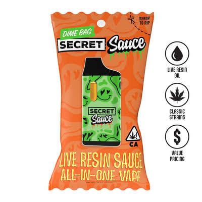 Dime bag - DIME BAG - AIO - LIVE RESIN - HYBRID - PODDY MOUTH - 1G Main Image