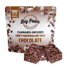 BIG PETE'S - EDIBLE - INDICA - CHOCOLATE CRISPY MARSHMALLOW - 100MG