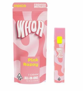 WHOA - AIO - INDICA - PINK ROZAY - 1G