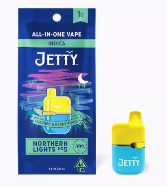 JETTY - AIO - HIGH THC - INDICA - NORTHERN LIGHTS #5 - 1G