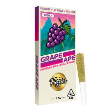 Fuzzies - FUZZIES - PREROLL PACK - INDICA - GRAPE APE - .5G - (5PK) Main Image