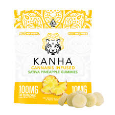 KANHA - EDIBLE - SATIVA - PINEAPPLE - 100MG