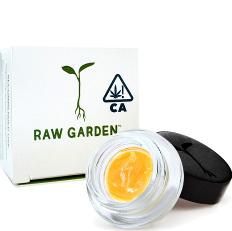Raw garden - RAW GARDEN - CONCENTRATE - LIVE BADDER - INDICA - SWEET LEEROY - 1G Main Image