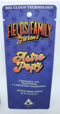 Field family farmz - FIELDS FAMILY FARMZ - AIO - INDICA - ASTRO POPZ - 1G  Main Image