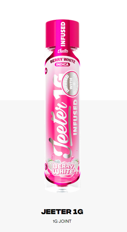 JEETER - INFUSED PREROLL - INDICA - BERRY WHITE - 1G