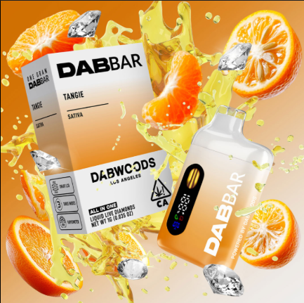 DABWOODS - AIO - LIQUID DIAMOND - SATIVA - TANGIE - 1G