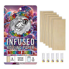 LIFT TICKET - INFUSED ROLLING PAPER KIT - RAINBOW ZLUSHI - (5PK)