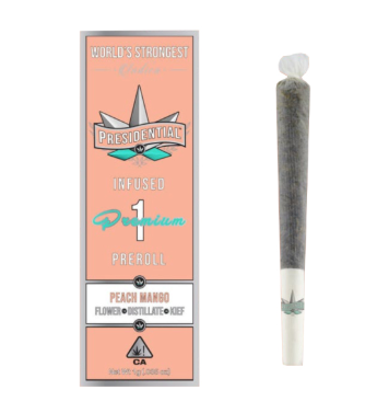 PRESIDENTIAL - MOON ROCK PREROLL - INDICA - PEACH MANGO - 1G