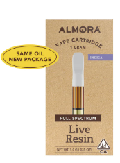 ALMORA - CARTRIDGE - LIVE RESIN - INDICA - TRUFFLEZ - 1G