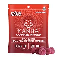 KANHA NANO - EDIBLE - SATIVA - CRAN POMEGRANATE PUNCH - 100MG