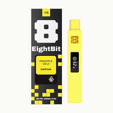 Eightbit - EIGHTBIT - AIO - LIVE ROSIN INFUSED - SATIVA - PINEAPPLE GOLD - 1G Main Image