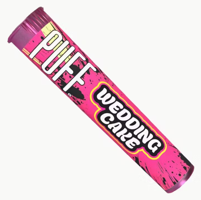 PUFF - PREROLL - INDICA - WEDDING CAKE - 1G