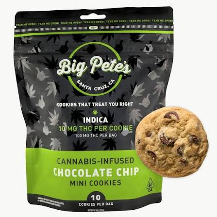 Big pete's - BIG PETES - EDIBLE - COOKIES - INDICA - CHOCOLATE - 100MG Main Image