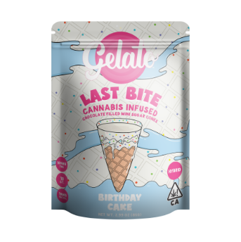 GELATO LAST BITE - EDIBLE - HYBRID - BIRTHDAY CAKE - 100MG