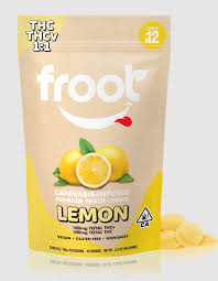FROOT - EDIBLE - GUMMIES - THCV - LEMON - (10PK) - 100MG