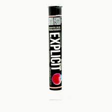 Explicit - EXPLICIT - INFUSED PREROLL - HYBRID - PEACH FROST - 1G Main Image