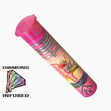 INFUSED PREROLL - DIAMOND - HYBRID - STRAWBERRY BANANA - 1G