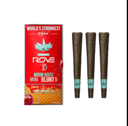 Presidential - PRESIDENTIAL - INFUSED BLUNT PACK - HYBRID - CHERRY GELATO - .7G - (3PK) Main Image