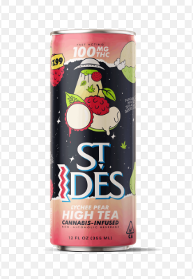 ST IDES - DRINK - TEA - PEAR LYCHEE - 100MG