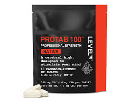 LEVEL - PROTAB - EDIBLE - SATIVA - 100MG
