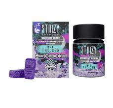 STIIIZY - EDIBLE - GUMMIES - MIDNIGHT BERRY - 2:1 THC: CBN - 150MG